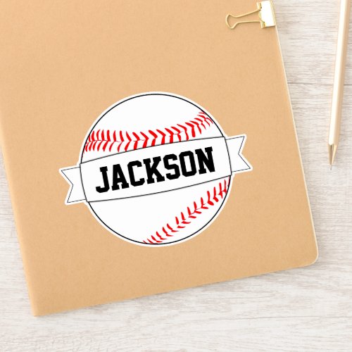 baseball sticker