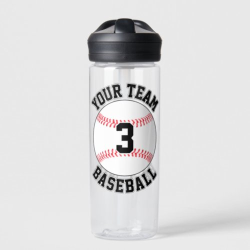 baseball water bottle