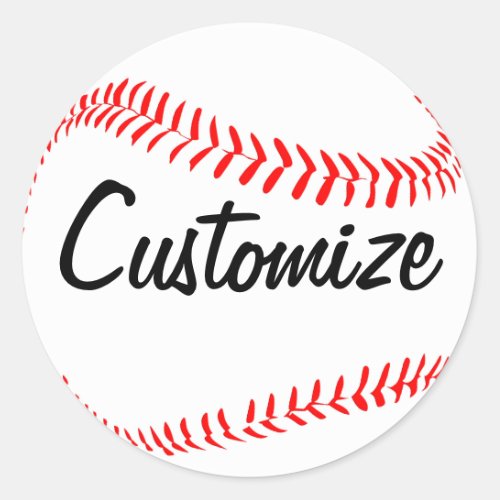 baseball sticker