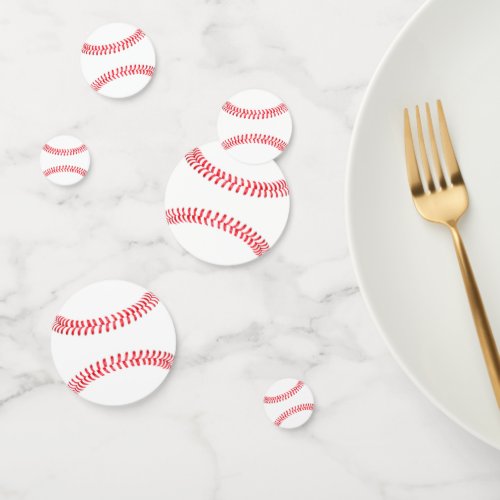 baseball confetti