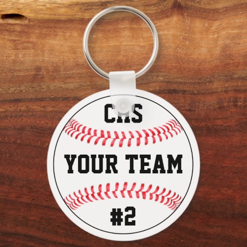 Baseball keychain