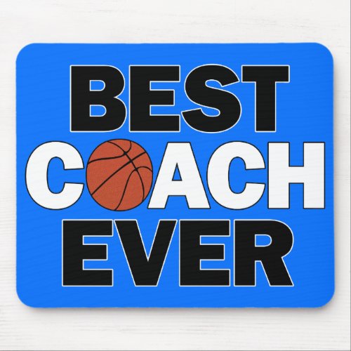 Basketball Coach's Office Custom Team Color Sports Mouse Pad