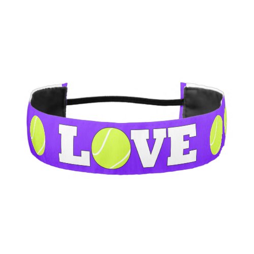 Custom Color Tennis Love Tennis Player's Headband