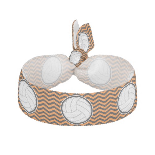 Custom Color Volleyball Player Chevron Hair Tie