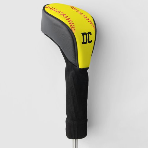 Custom Fastpitch Softball Number or Letters Golf Head Cover