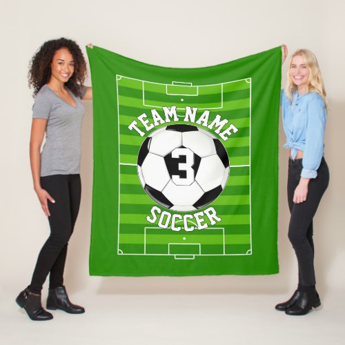 soccer blanket