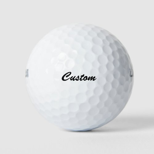 Custom Golf Ball