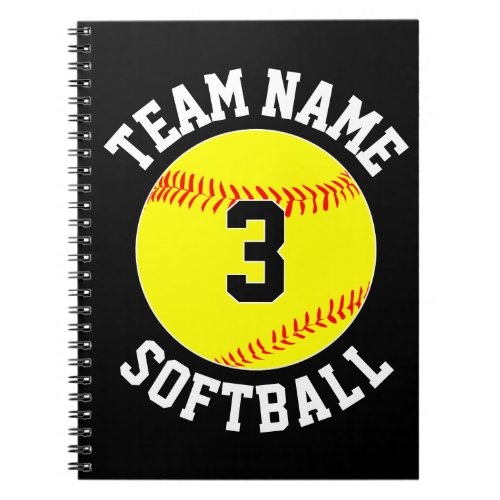 softball notebook