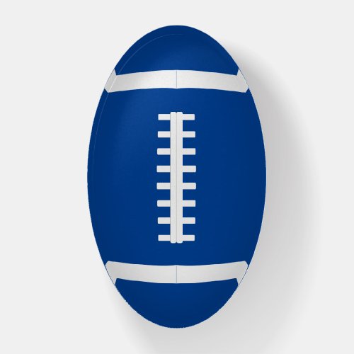 Football Coach's Office Custom Team Color Paperweight