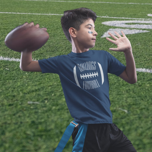 custom football t-shirt
