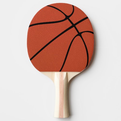 Fun Basketball Player or Coach Sports Lover Ping Pong Paddle