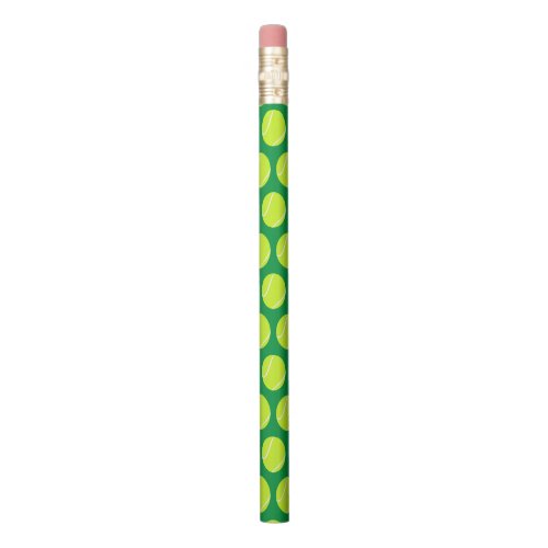 Fun Tennis Ball Pattern Kids' School Sports Pencil
