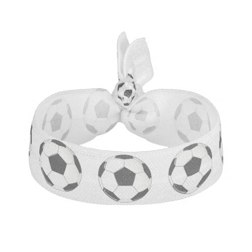 Girls Soccer Player Customizable Sports Team Hairt Elastic Hair Tie
