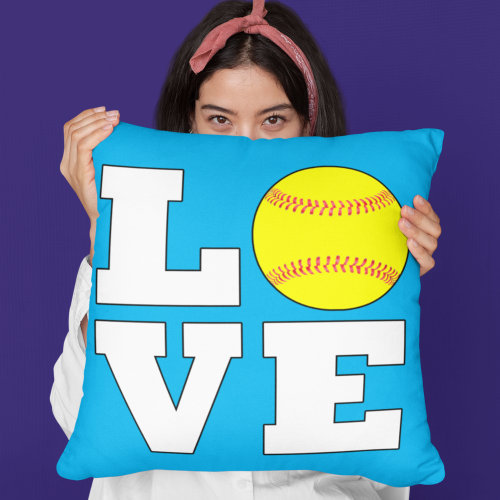 softball pillow