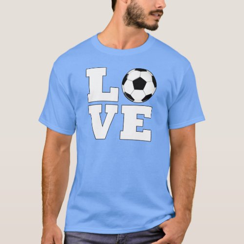 Men's Soccer (Football) LOVE Coach or Player T-Shirt