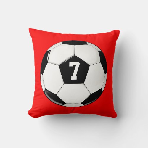 soccer pillow