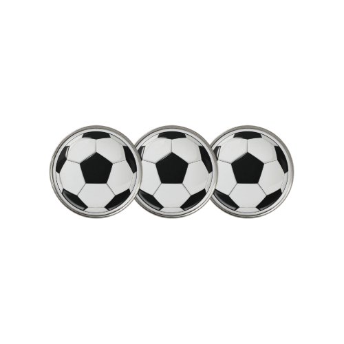 Soccer Balls Soccer Player or Coach Sports Golf Ball Marker