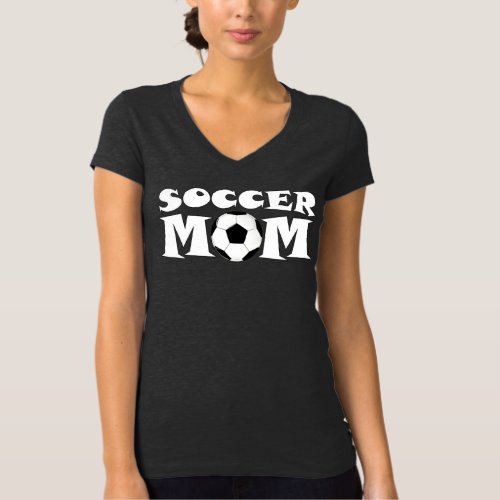 Soccer Mom Custom Player Name and Number T-Shirt