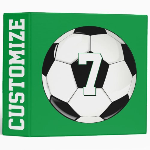 soccer binder