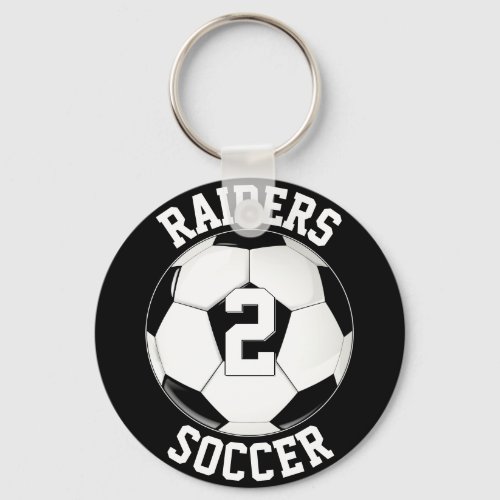 soccer keychain