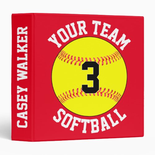 softball binder