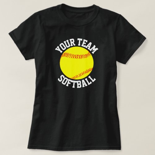 softball team shirt