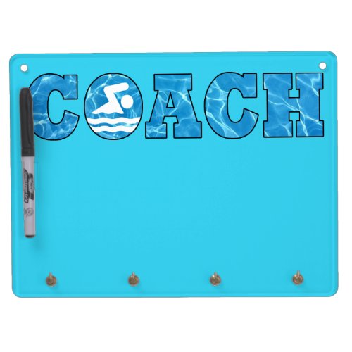 Swim Coach Office Decor Pool Water White Board