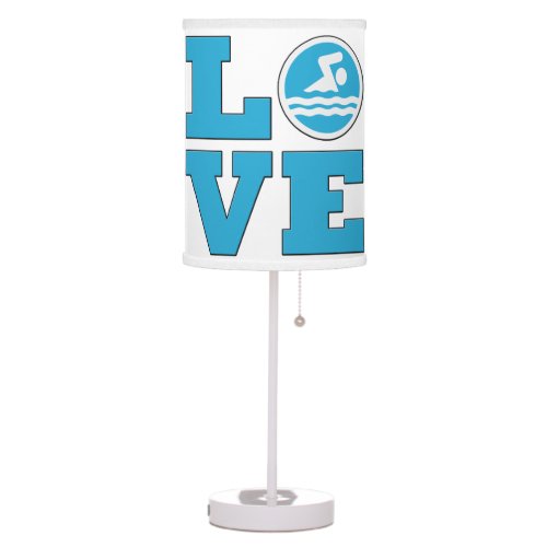Swim Love Lamp for Competitive Swimmers / Coaches