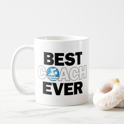 swim coach mug