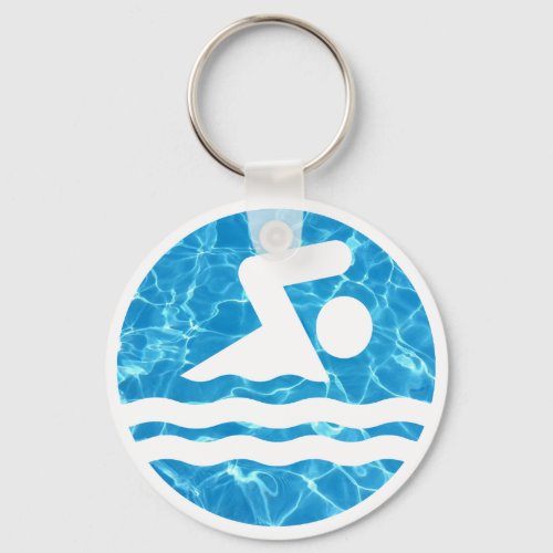 swim keychain
