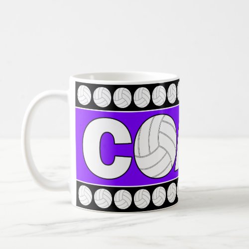 Volleyball Coach Custom Color Coffee Mug