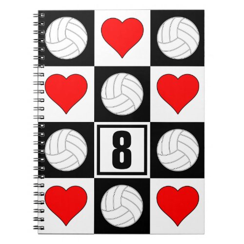 volleyball notebook