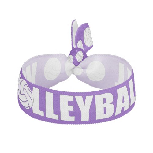 Volleyball Player Custom Team Color Cute Sports Elastic Hair Tie