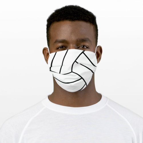 Volleyball Player Sports Fan Adult Cloth Face Mask