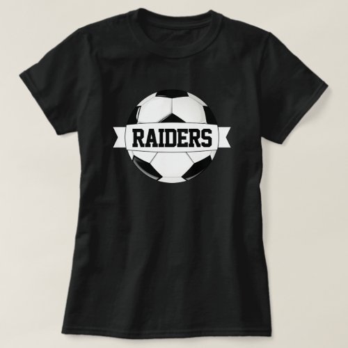 Women's Soccer Custom Team, Player, Number & Color T-Shirt