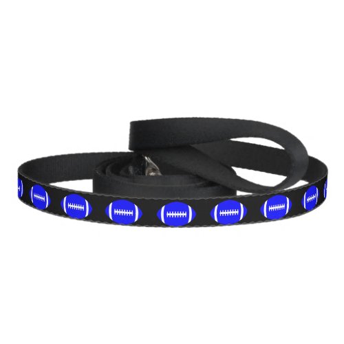 Blue Football Team Pet or Mascot Gameday Tailgate Pet Leash