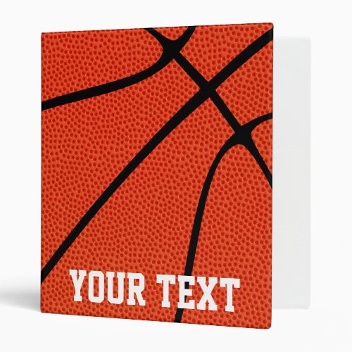 Basketball binder