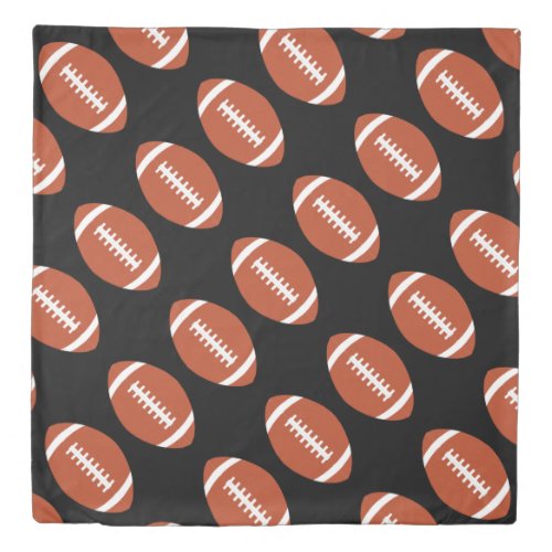 Custom Color Football Player Sports Duvet Cover