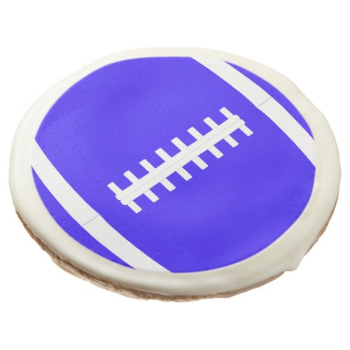 Custom Team Color Football Party / Banquet Cookies