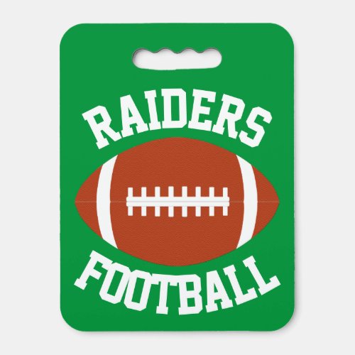 Football Fan Custom Team Name Sports Bleachers Seat Cushion