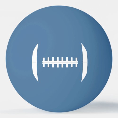 Fun Football Player / Coach Custom Number / Letter Ping Pong Ball