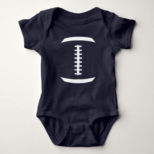 Gameday Football Baby Custom Jersey Number & Color Baby Bodysuit
