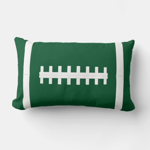 Giant Football Player Custom Color & Text Pillow