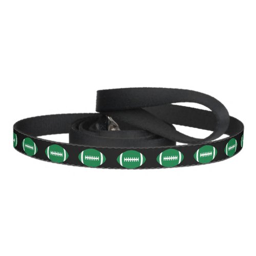 Green Football Dog or Mascot Custom Gameday Leash