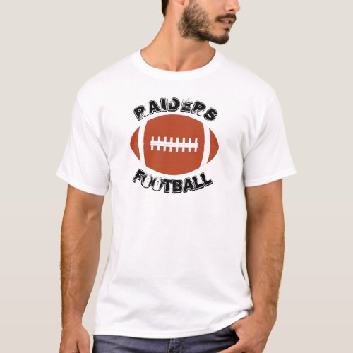 Mens Football Team Name Custom Player/Coach Sports T-Shirt