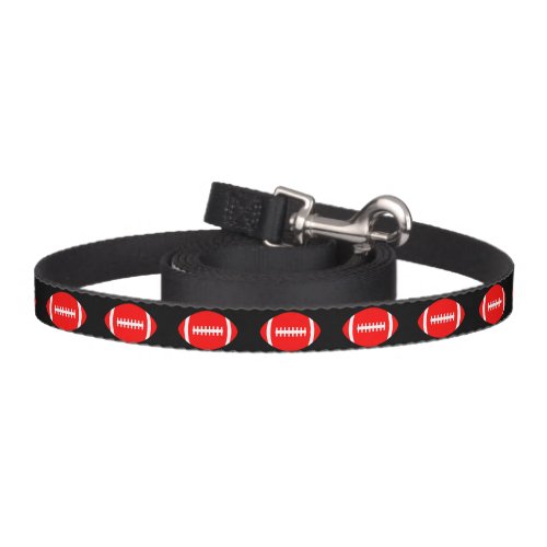 Red Football Dog, Pet or Mascot Gameday Leash